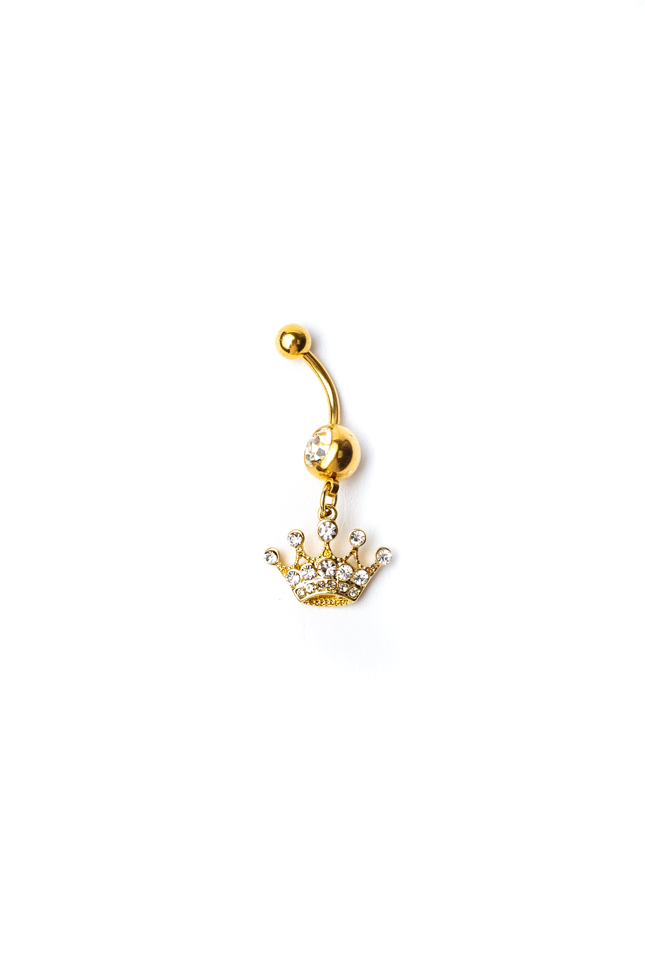 Princess Crown Belly Rings